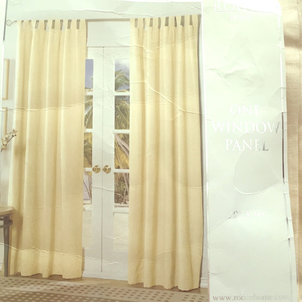 Pair of drapes